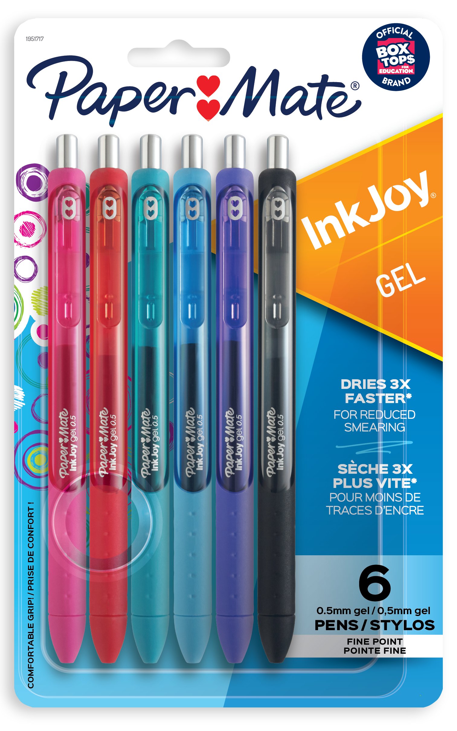13x NEW,Paper Mate InkJoy,gel pen retractable pencils erasable